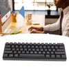 Mechanical Keyboard 61 Keys Three Modes Support Wireless Portable Ergonomic