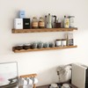 Fun Memories Picture Ledge Shelf for Wall, 36 inch Pine