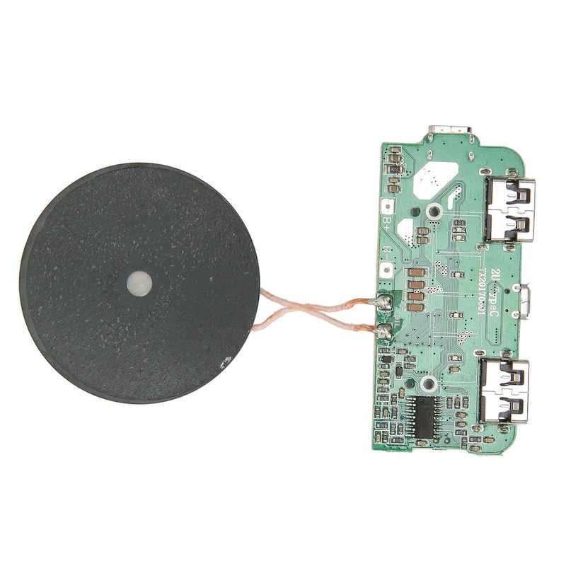 5W Wireless Charging Module Coil PCBA Circuit Board Dual USB