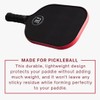 Pickleball Effect Edge Guard Tape Narrow Width Neon Red