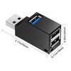 JIEYUCHU 3 Port USB 3.0 Hub, Pack of 2 USB