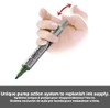 Pentel Maxiflo Pack of 4 Whiteboard Bullet Marker Broad Tip-Black,