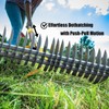 Heavy Duty Thatch Rake for Lawns -15" Dual-Action Dethatcher Thatching