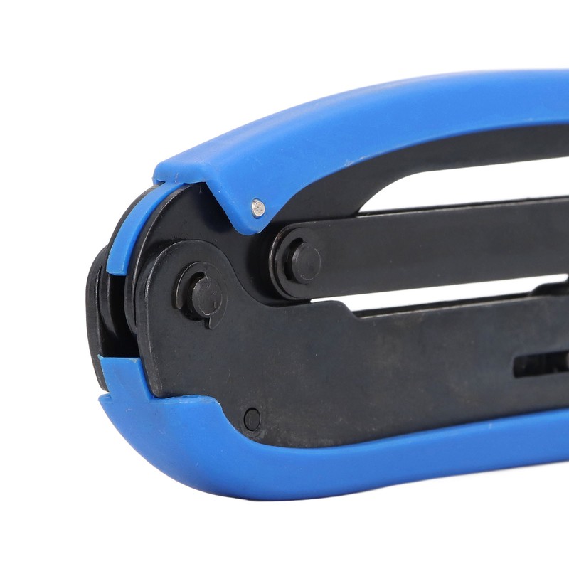 Coax Crimper Tool Kit Adjustable Coaxial Cable Crimper Stripper with