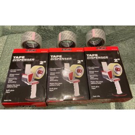 NIKATTO 3 Heavy Duty Tape Gun Dispenser with 3 tapes, NIKATTO USA STOCK