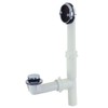 EZ-Flo 1-1/2 Inch Two-Hole Bath Waste Drain, Plastic Tubular with