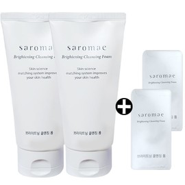 Saimdang Saromae Brightening Cleansing Foam 150ml x 2 / 사임당 사로매 브라이트닝 클렌징폼 150ml 2개