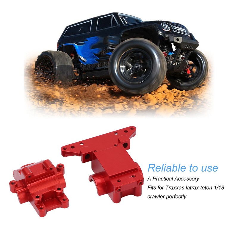RC Gear Box Cover Front Rear Aluminum Alloy Upgrade Part