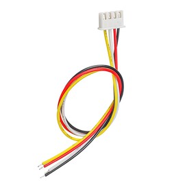 FONGKNOX 20PCS Connectors XH-4 Pin Connector Plug 2.54mm Pitch Plug Connector Adapter XH 2.54mm 4 Pin Single Head Wire Cable Connectors