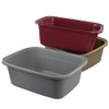 Utiao 18 Quart Wash Basin, Large Dish Tubs, 3 Packs(Dark