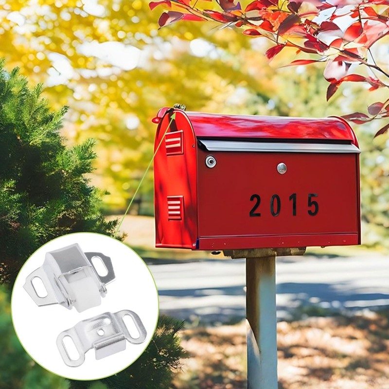 UFURMATE Mailbox Replacement Roller Catch Latch with Screws & Number