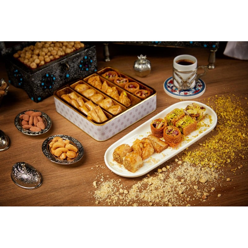 Sarah's Candy Factory Assorted 0.5 Lb Premium Baklava Pastry Gift