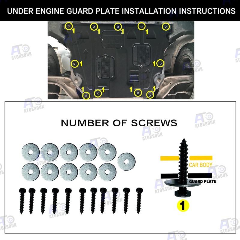 Engine Guards Mud Flaps for Ford Fusion 2013 2014 2015