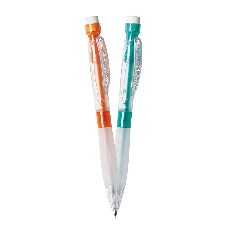 BIC Velocity Max Mechanical Pencils, With Colorful Barrel, Medium Point