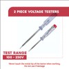 Steexu Voltage Tester Screwdriver Pen - Electrical Screwdrivers Set 2Pack