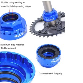 Crank set tool for removing and installing crown rings, direct assembly with 12 speeds, compatible with M7100 M8100 M9100 XT for SLX