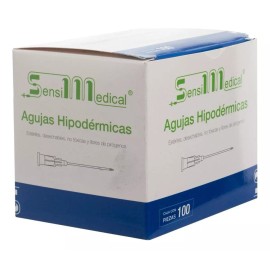 Sensi Medical Aguja Hipodermica 20g X 32mm 100 - Sensimedical Capacidad En Volumen 0 Ml