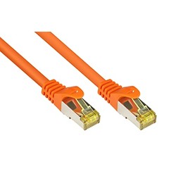 Good Connections Alcasa 8070R-050O 5m Cat7 S/FTP (S-STP) Orange networking cable - Alcasa 8070R-050O, 5 m, Cat7, S/FTP (S-STP), RJ-45, RJ-45, Orange