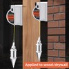BONNEAIDE Retractable Plumb Bob Tool for Construction Industry Assignments, 14