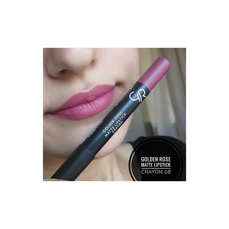 Golden Rose Matte Lip Column 08