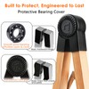 GOGHOST Wooden Acoustic Guitar Stand A-Frame Folding with Padding