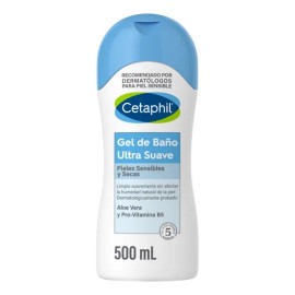 Gel De Baño Ultra Suave Familiar para Pieles Sensibles Y Secas x 500 Ml