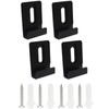 LBTODH 4PCS Wide Mirror Hanging Hardware Metal Mirror Clips with