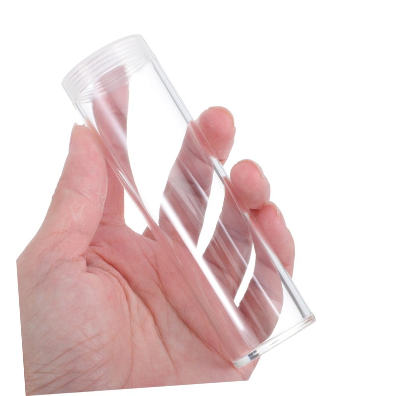 Operitacx 6 Pack Storage Tubes Holder Storage Case Storage Tube