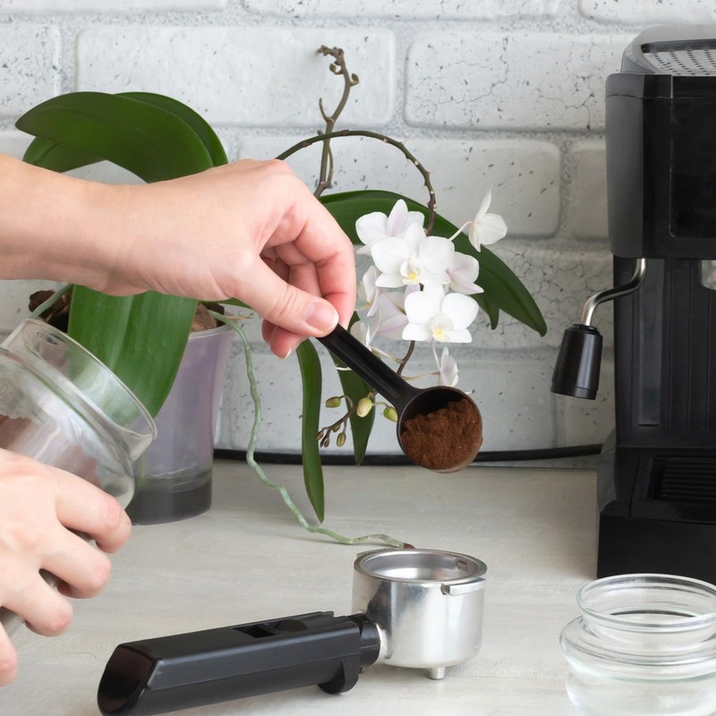 sourcing map Measuring Spoons, Plastic Coffee Scoops Teaspoon for Coffee