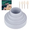 Rotating Round Shape Drill Bit Storage Case Grinding Tool Tip