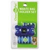 Clean Go Pet Bone Dog Waste Bag Holder, Clip and