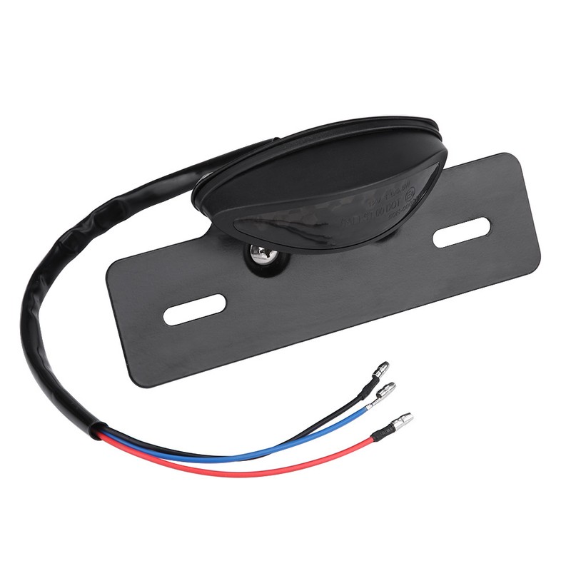 Motorcycle LED Rear Brake Tail Light Stop License Plate Lights