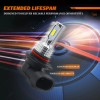 AUIMSOCO 9005 HB3 LED Headlight Bulbs Conversion Kit High Beam