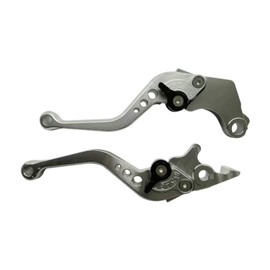 BLUE ELF Black CNC6 Position Shorty Brake Clutch Lever for Buell M2 Cyclone 1997-2002 97 98 99 00 01 02