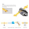 BTF-LIGHTING FCOB COB LED Strip CCT IP65 Flexible High Density