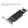 M.2 NVMe SSD Adapter Card Double Side LED Indicator High
