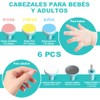 AXIDUN-Lima de uñas para bebé, Cortaúñas para bebé, Pulidora de