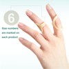 Oval Finger Splint 11pcs, Sizes 4-14, Mallet Finger Splint Trigger