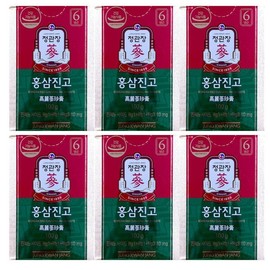Jeonggwanjang Korea Ginseng Corporation Hongsam Jingo Red Ginseng Concentrate 100g x 6 -DL- / 정관장 한국인삼공사 홍삼진고 홍삼농축액 100g 6개 -DL-