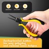 SPEEDWOX Thin Flat Nose Pliers 5.5 Inch Thin Flat Needle