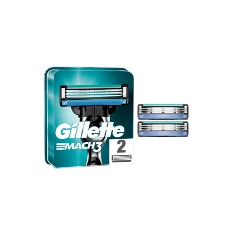 Gillette Mach3 Yedek Erkek Tıraş Bıçağı 2'li