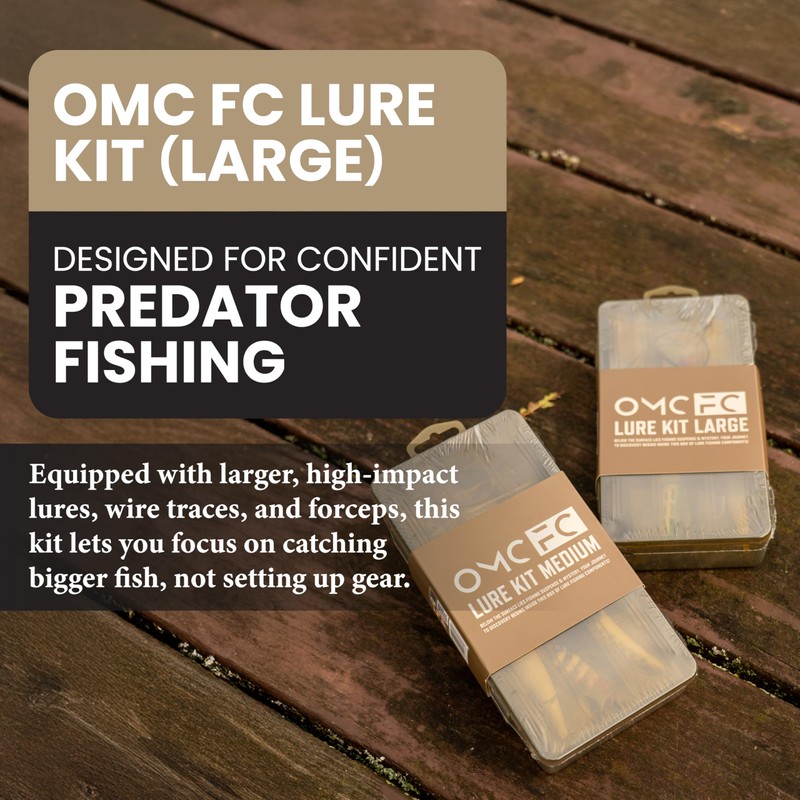 OMC FC Lure Kit Large - Predator Fishing Lure Set