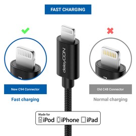 DeleyCON Lightning Cable, Nylon