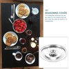 Cabilock Stainless Steel Universal Pot Lid: Mini Seasoning Pan Lid