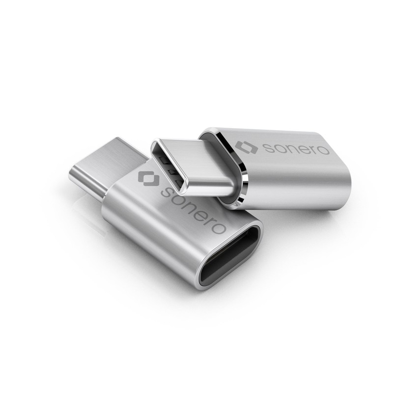 Sonero U – USB Plug silver alu/silber