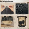 Forest Cabin Bear Laundry Basket - Heavy Duty 60L Dirty