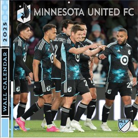 TURNER SPORTS Minnesota United FC 2025 12x12 Team Wall Calendar (25998012215)