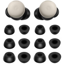 ALXCD Foam Eartips Compatible with Pixel Buds Pro 2 Earbuds, S/M/L 3 Sizes 6 Pairs Soft Memory Foam Earbuds Tips Foam Ear Tips, Compatible with Pixel Buds Pro 2 6 Pairs sml