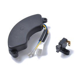 5KW 6KW AVR Automatic Voltage Regulator Rectifier for Gasoline Generator Black W/Carbon Brush Honda GX390