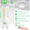 G9 LED Bulb 4W Equl. 40W Halogen, Vinaco 6 Pack